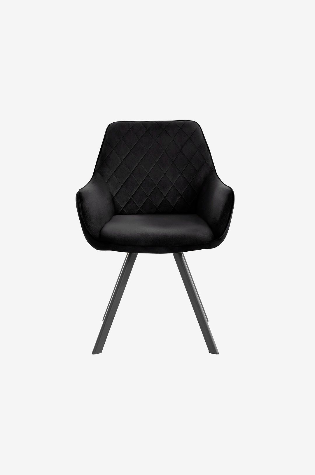 Loft24 – Matstol med armstöd Olga – Svart – Karmstolar – Från Homeroom