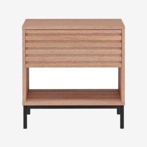 Loft24 – Nattduksbord Celine 1 låda – Brun – Sängbord – Från Homeroom