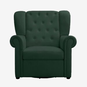 Loft24 – Recliner Gungstol med svängfunktion Lillyse – Grön – Fåtöljer – Från Homeroom