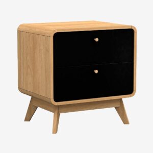 Loft24 – Sängbord Cassie – Brun – Sängbord – Från Homeroom