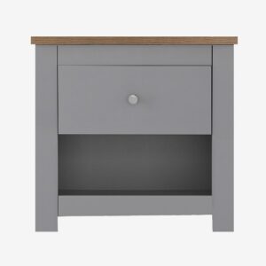 Loft24 – Sängbord Emerald 1 låda – Flerfärgad – Sängbord – Från Homeroom