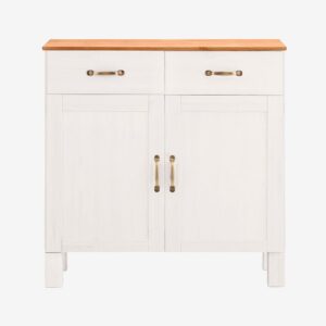 Loft24 – Skänk Alby 2 dörrar/2 lådor – Vit – Skänkar & sideboards – Från Homeroom