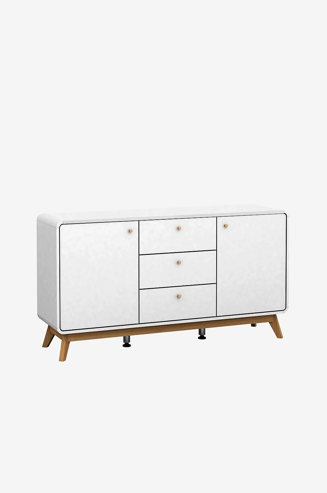 Loft24 – Skänk Cassie – Vit – Skänkar & sideboards – Från Homeroom