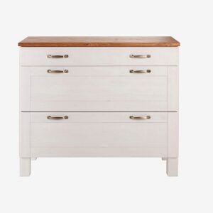 Loft24 – Skåp Alby 3 lådor – Vit – Skåp – Från Homeroom