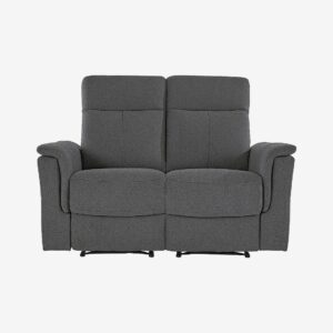Loft24 – Soffa 2 sittplatser Manual Southbrook – Grå – 2-sits soffor – Från Homeroom
