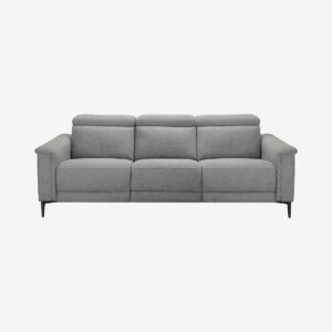 Loft24 – Soffa 3-sits med 2 manuella vilstolar Lund – Grå – 3-sits soffor – Från Homeroom