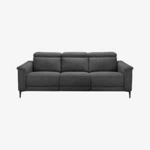 Loft24 – Soffa 3-sits soffa med 2 elektriska vilstolar Lund – Grön – 3-sits soffor – Från Homeroom