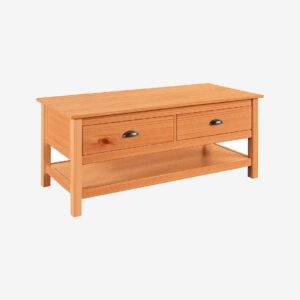 Loft24 – Soffbord med 2 lådor Harry – Brun – Soffbord – Från Homeroom