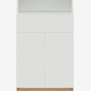 Loft24 – Väggskåp Mirza 2 dörrar/1 låda – Flerfärgad – Skåp – Från Homeroom