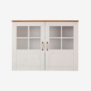 Loft24 – Vitrinskåp Alby Wall 2 Door – Vit – Skåp – Från Homeroom