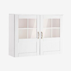 Loft24 – Vitrinskåp Alby Wall 2 Door – Vit – Skåp – Från Homeroom