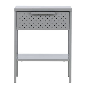 MAJVOR Sängbord Ljusgrå