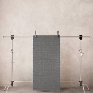 MALEVIK utomhusmatta 80×150 cm Grå/denim