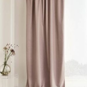 MANE mörkläggningsgardin – 1 längd Nougatbrun