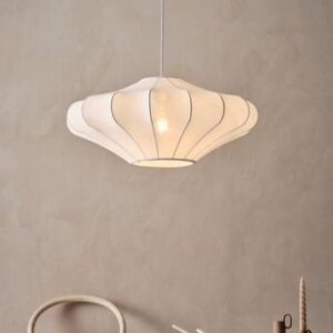 MARGAUX taklampa Vit/mässing