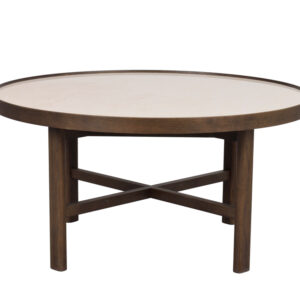 MARSDEN Soffbord Beige Keramik/Brun EK