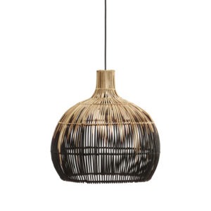 MARTHA Taklampa 38,5 cm Natur/Svart