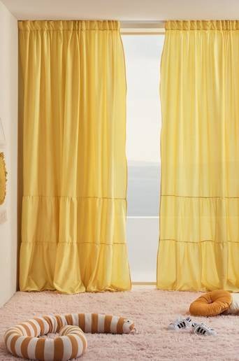 MEAUX multifunktionsgardin 2-pack Gul