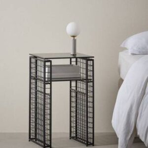 MEKKO sängbord Svart