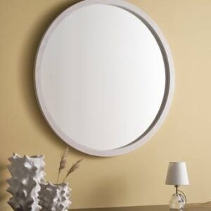 MELINDA spegel ø 100 cm Vit