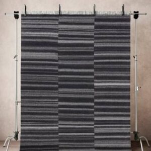 MELLA ullmatta 200×300 cm Svart