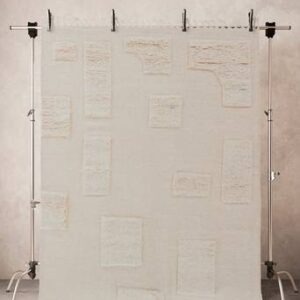 MENDE ullmatta 200×300 cm Naturvit