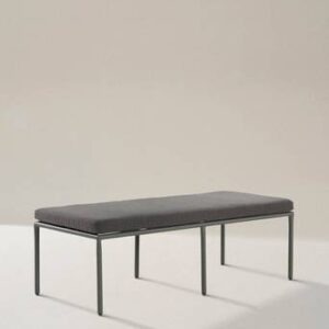 MENTON dagbädd Khakigrön/mörkgrå dyna