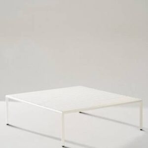 MENTON soffbord 110×110 cm Vit