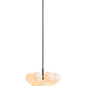 MERLOT taklampa Svart/vit