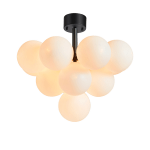 MERLOT takplafond Svart/vit