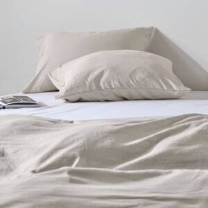 MIA örngott 60×50 cm 2-pack Ljusbeige