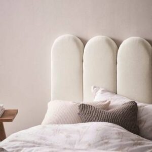 MIAMI sänggavel 120 cm Naturvit