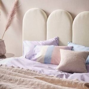 MIAMI sänggavel 160 cm Naturvit