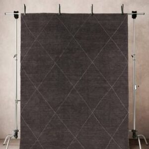 MIDORI ullmatta 200×300 cm Brun