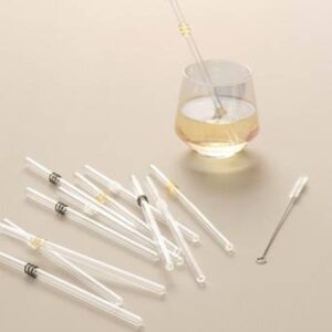 MIEKE sugrör 12-pack Transparent