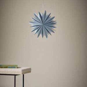 MIMOSA julstjärna ø 44 cm Ljusblå