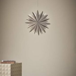 MIMOSA julstjärna ø 44 cm Ljusgrå