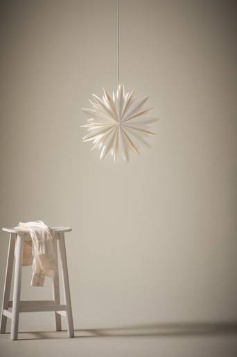 MIMOSA julstjärna ø 44 cm Vit