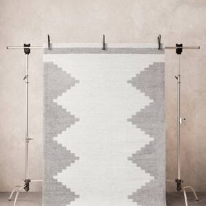 MIRABELL luggmatta Naturvit/ljusgrå