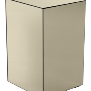 MIRRE sängbord Höger/champagne spegelglas