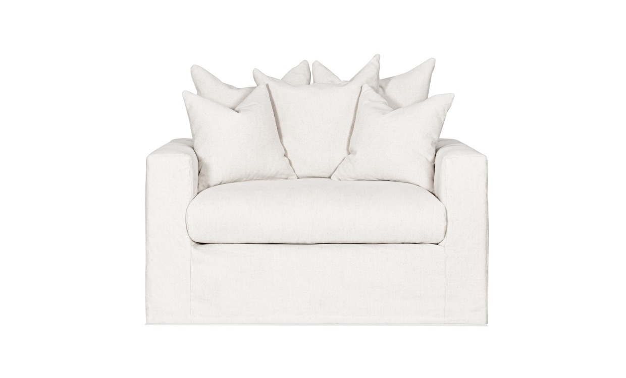 MONACO PREMIUM Fåtölj Vit