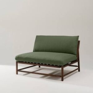 MONTEGO soffmodul Teak/mörkgrön