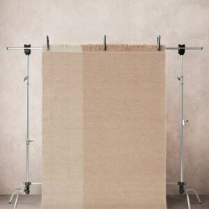 MONTUNA MIX slätvävd matta 160×230 cm Beige/naturvit