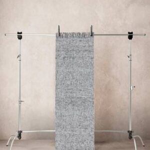 MONTUNA slätvävd matta Ljusgrå