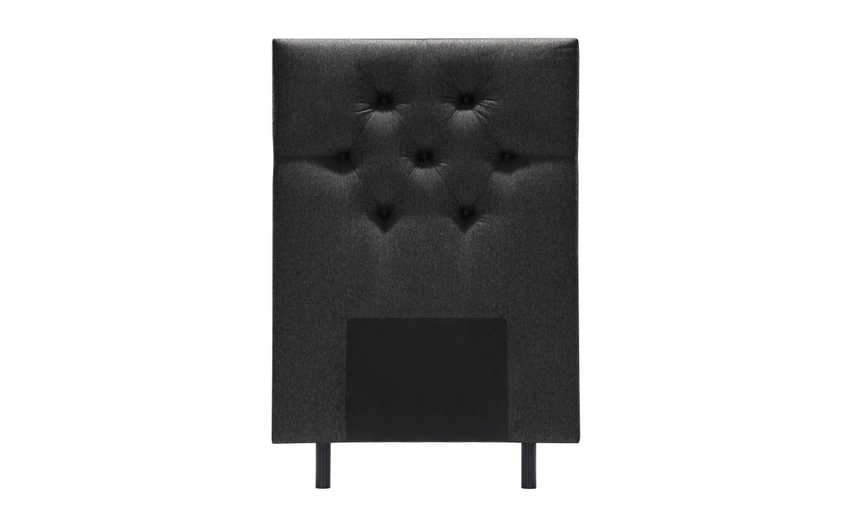 MÖRKÖ 90 Sänggavel Svart