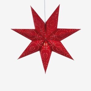Markslöjd – ARATORP Stjärna 45cm Papp – Röd – Adventsstjärnor – Från Homeroom