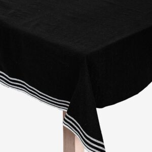 Markslöjd – Bordsduk STENHILD 150x300cm – Svart – Bordsdukar – Från Homeroom