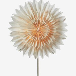 Markslöjd – Bordsstjärna SOLINA 45cm – Grå – Adventsstjärnor – Från Homeroom