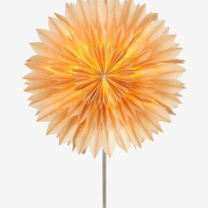 Markslöjd – Bordsstjärna SOLINA 45cm – Orange – Adventsstjärnor – Från Homeroom