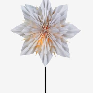 Markslöjd – Bordstjärna NEELA 45cm – Svart – Adventsstjärnor – Från Homeroom